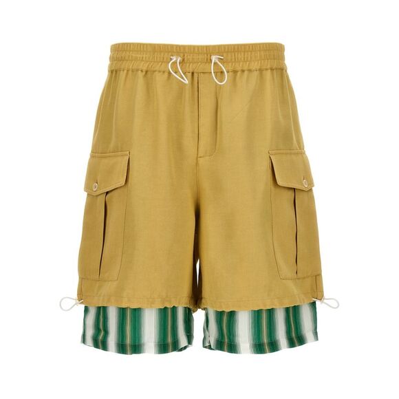 Wales Bonner Men 'Roam Cargo' Bermuda Shorts